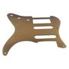 Guitar Pickguard Aluminum Alloy Anti Scratching HSH Electric Guitar Scratch Plate Pick Guard Bronze