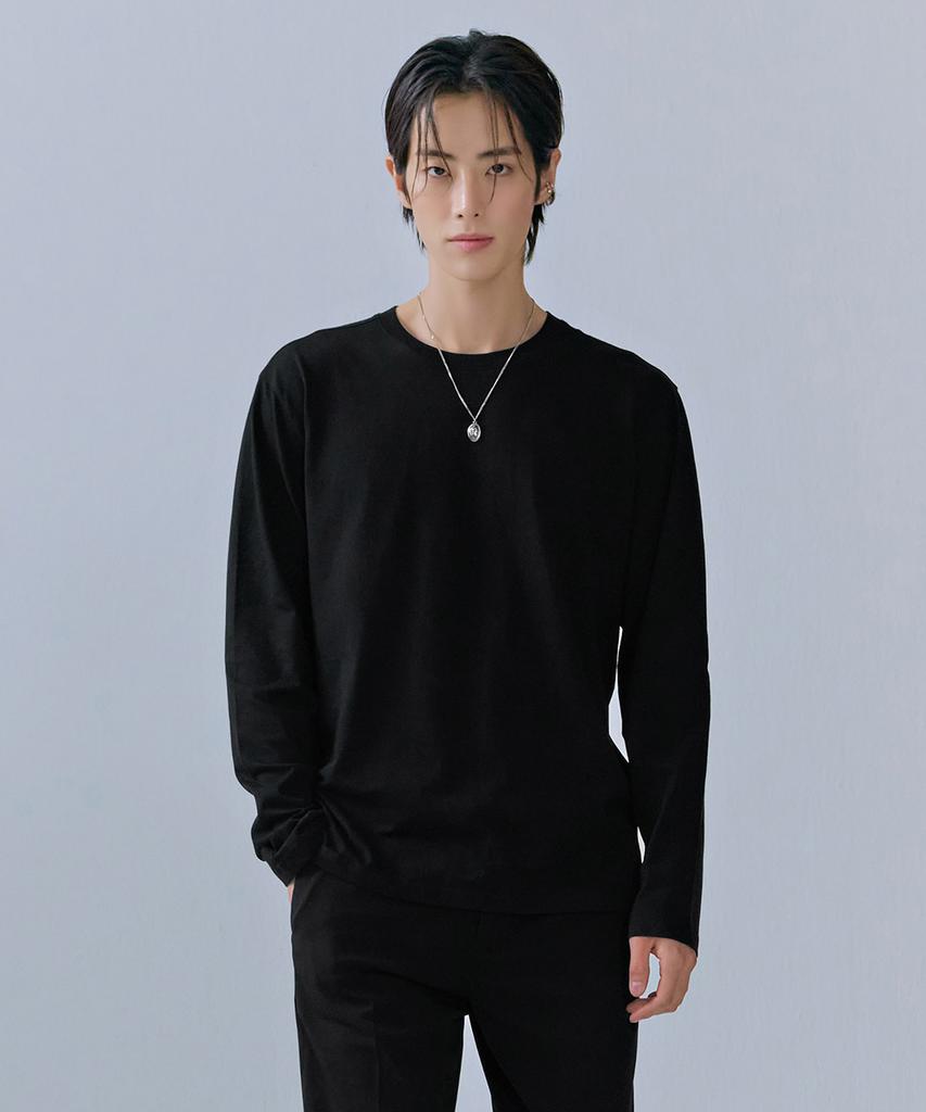 CHASECULT Unisex Basic Daily Long Sleeve T-Shirt-Cezu5101B03
