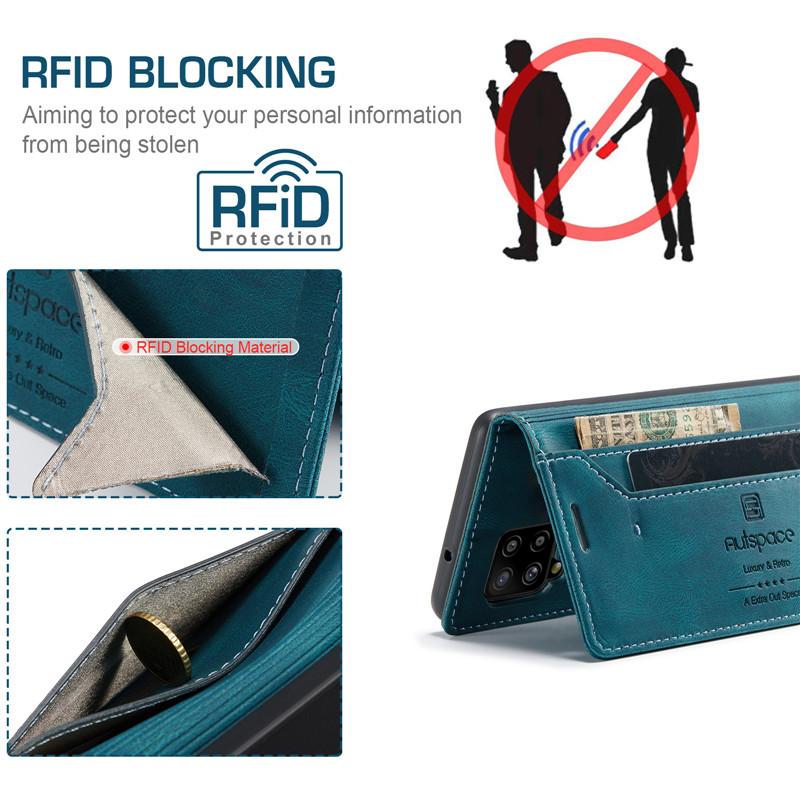 Для Samsung Galaxy A32 5G Чехол-кошелек Магнитная откидная крышка для карт Для Galaxy A42 5G Чехол Роскошный кожаный чехол для телефона Подставка