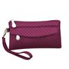 Luxury Women's Long Wallet Card Holder Vintage Hasp Cash Lady Coins Phone Solid Color