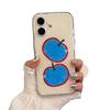 Синий яблоко яблоко 7 чехол для мобильного телефона iphone16promax защитный чехол xsmax новый 14 противоударный 13 простой