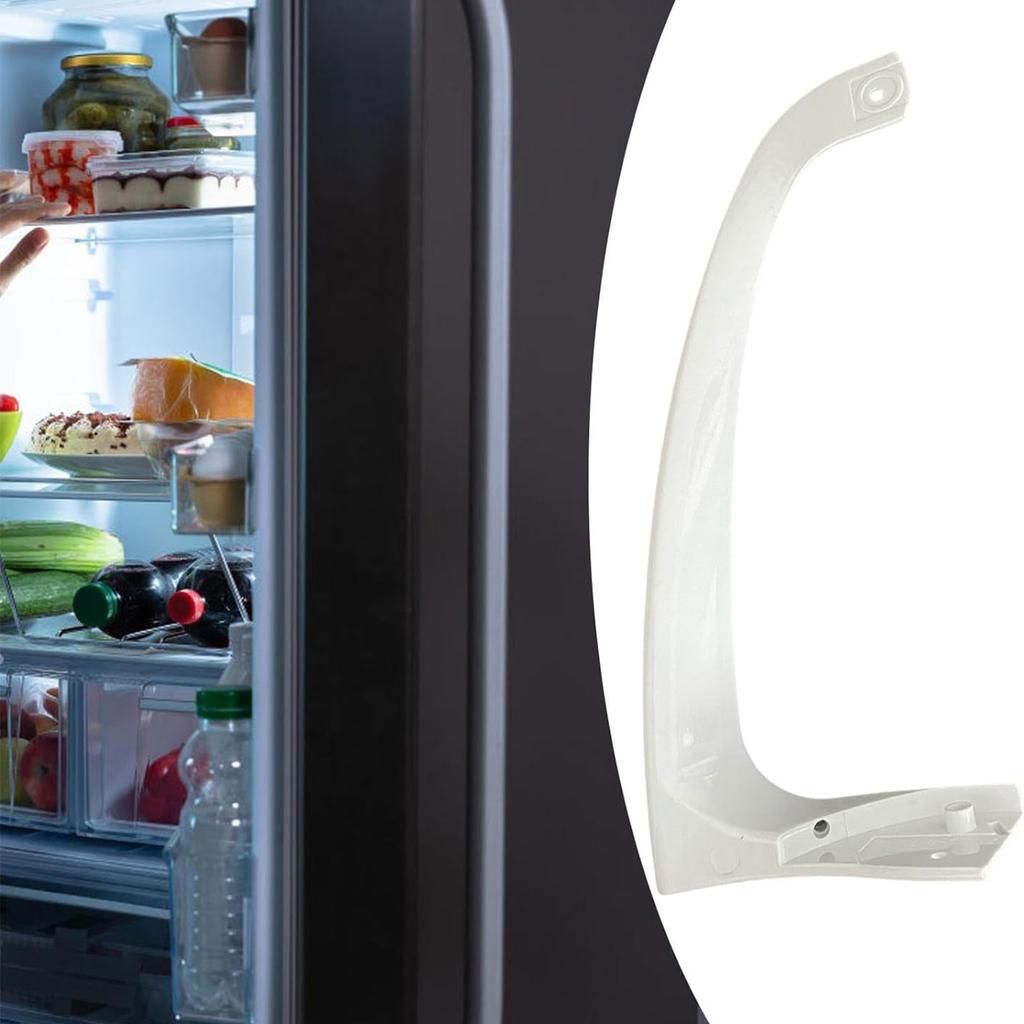 2 PCS Fridge Handles Refrigerator Door Knobs Easy To Use Refrigerator Handles Metal Material for Indesite Refrigerators