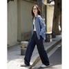 Demana Double-Sided Velvet Autumn Commuter Loose Fit Drop Shoulder Shirt Slimming Petite Lightweight Blouse for Women