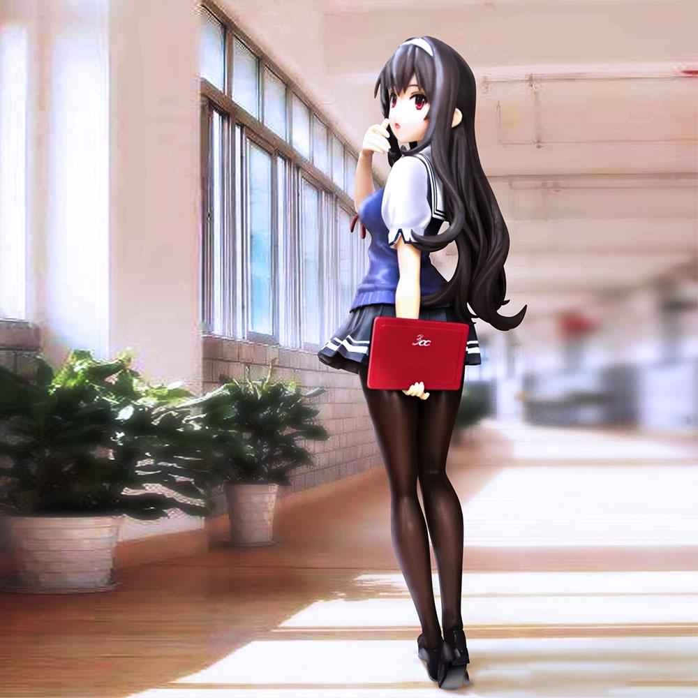 20 см Аниме Saenai Heroine no Sodatekata Фигурка Касумигаока Утаха Стенд Анимационная Модель Игрушки Подарки Коллекция Декорация ПВХ