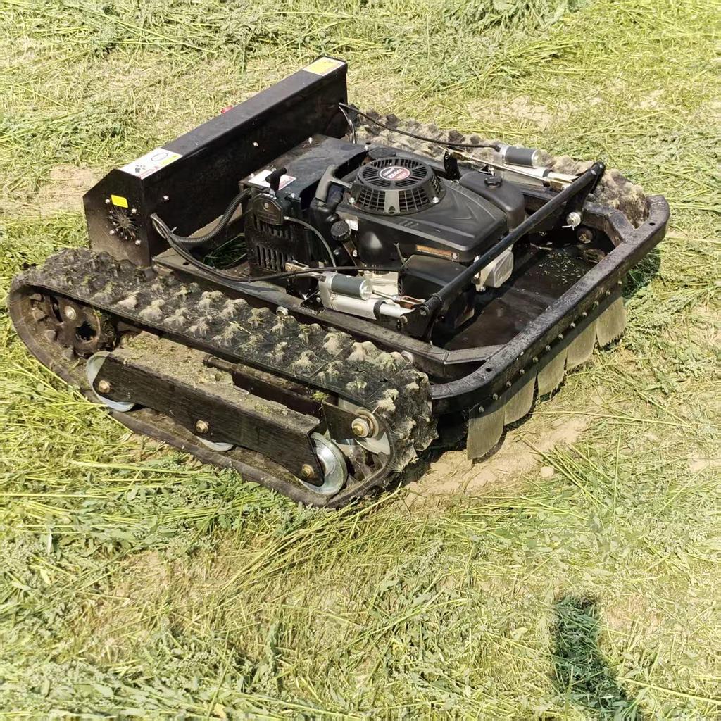 Remote Control Crawler Mower for Vietnam: Agricultural Lawn Mulching & Weeding Robot