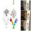 Sparkling Rainbow Sun Catcher Crystal Hanging Ornament Delightful Decor Pendant Fit for Car Window House Christmas Party