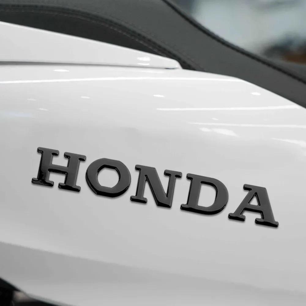 FIQ1 Honda Sticker 3D Letter Label Motorcycle Decoration Accessories Fuel Tank Body Tail Wing Side Pcx160nss350pcx125cbr650r