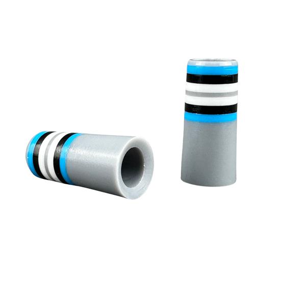 Наконечники для клюшек для гольфа, плоские наконечники для клюшек для гольфа, цветные наконечники для клюшек для гольфа, подходят для конических стальных валов диаметром 0,355 дюйма