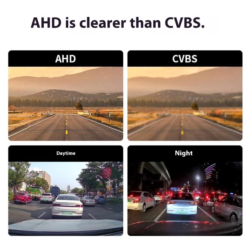 CVBS AHD Водонепроницаемая камера заднего вида 1080P Широкоугольный объектив «рыбий глаз» 170° Камера заднего вида для автомобиля