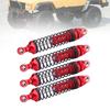 4pcs Aluminium Alloy Red RC Shock Absorber Accessory Fit for SCX10 D90 1 10 RC Crawler Car