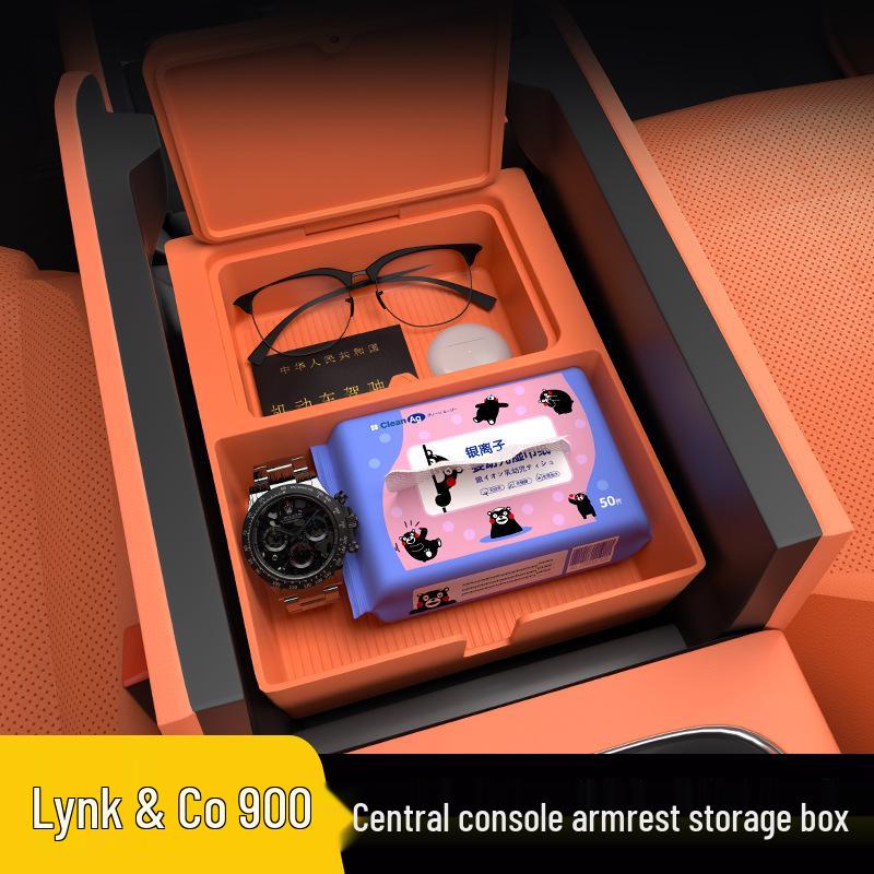 Lynk & Co 900 Центральная консоль Подлокотник Ящик для хранения и Аксессуары для интерьера