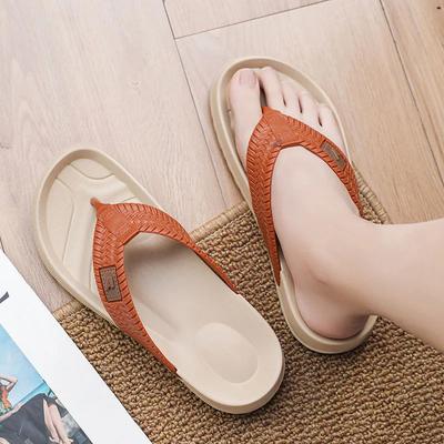 Модные мужские модные повседневные шлепанцы Летняя верхняя одежда Нескользящие банные тапочки для плавания на пляже Подошва из ПВХ Удобная обувь