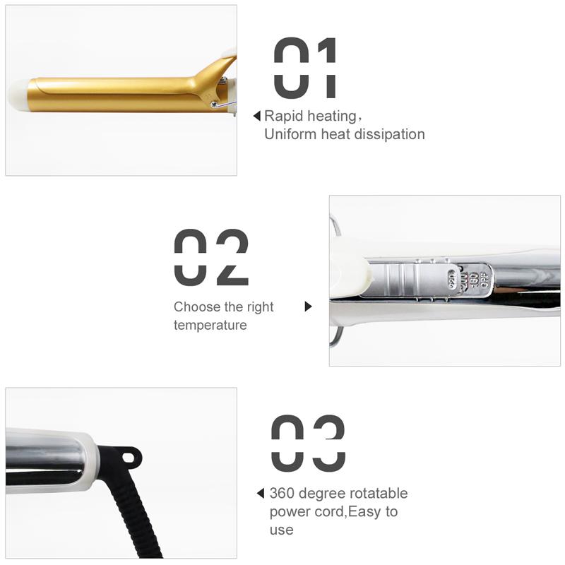 Стайлер для завивки волос профессиональный с керамическим покрытием