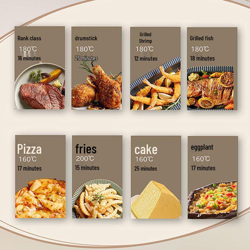 Многофункциональная аэрофритюрница большой вместимости для приготовления без масла