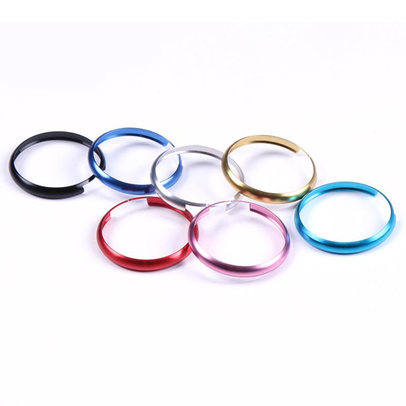 Защитное кольцо для ключей из алюминиевого сплава, отделка цепи, украшение для BMW Mini Cooper Clubman Countryman, автомобильный аксессуар