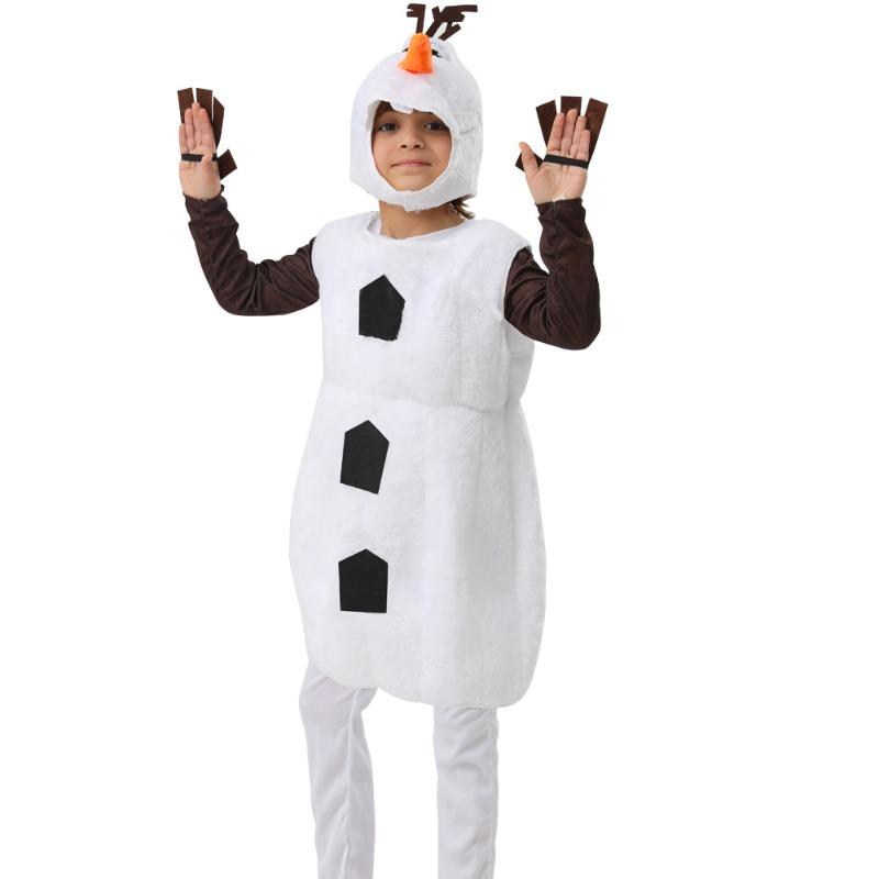 Christmas Frozen Snow Treasure Kids Onesie Cosplay Stage Costume