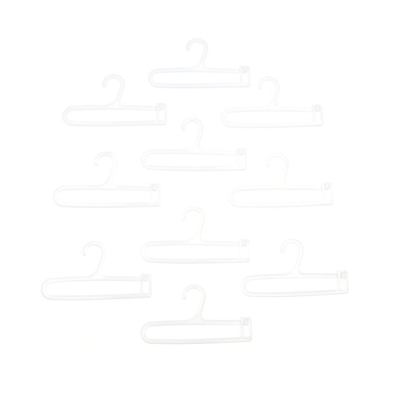 10 шт./лот мини-вешалки для кукол аксессуары для кукольного гардероба одежда для кукольного домика игрушка