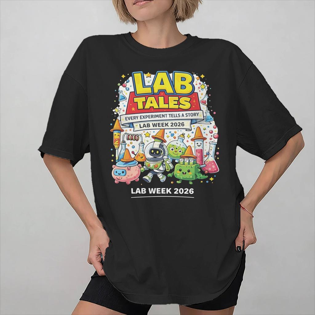 Lab Crew Lab Week 2026 Graphic Printing T Shirt for Unisex Women Cotton Tee Shirt Clothing