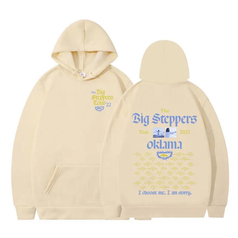 Rapper Kendrick Lamar Hoodie Mr. Morale & The Big Steppers Tour Print Hooded Fleece Sweatshirts Men'S Hip Hop Streetwear