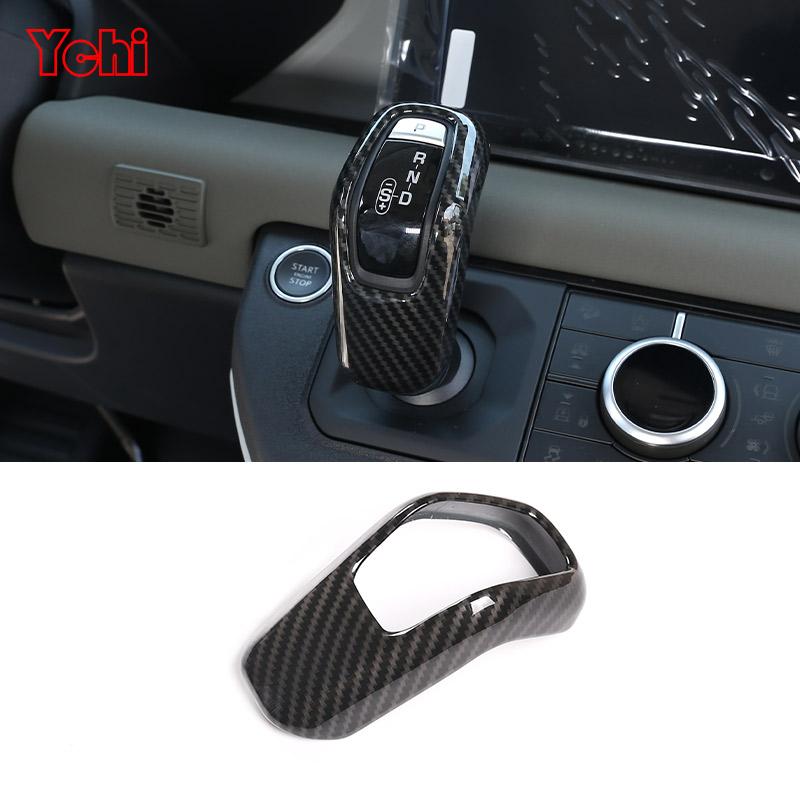 ABS Carbon Fiber For Land Rover Defender 110 2020-2024 Car Interior Modification Protection Cover Decorative Patch Accessories