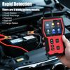 Intelligent Digital Car Battery Tester BT207 Diagnostic Tool 12V 24V Automotive Battery Detector Cloud Print LCD Digital Display