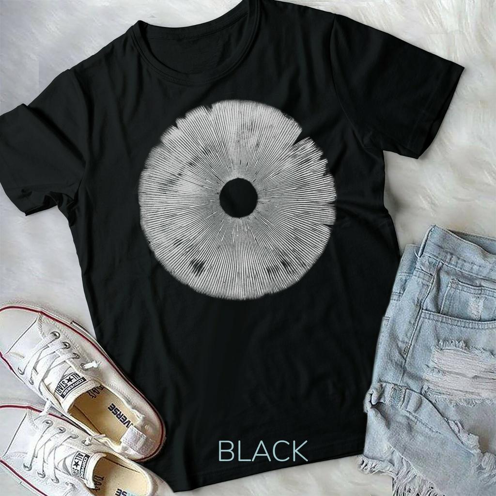 Mushroom Spore Print T-shirt Mushroom Lover Gift Unisex Form T-shirt