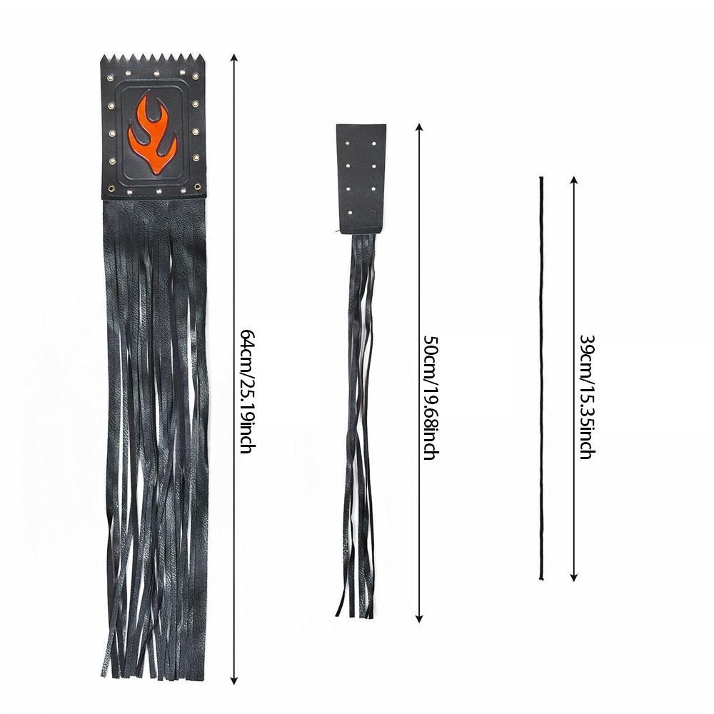 Tassel Motorcycle Handlebar Fringe Pari Grip Cover Lever Tassel Decoration Fringes Cover Universal