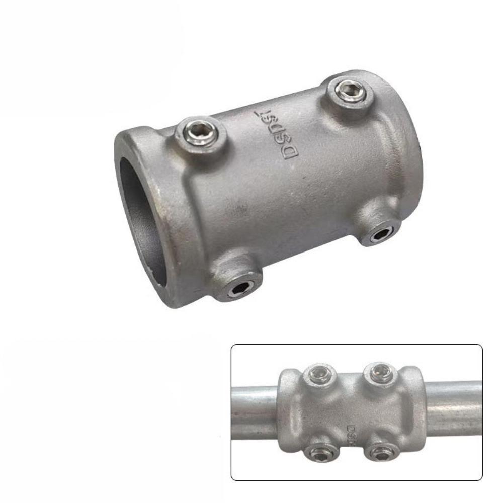 Фиксированная пряжка Крепежные элементы рамы Алюминиевый сплав Сталь Соединитель для круглых труб трубы