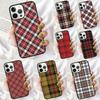 Чехол для телефона Clan Stewart Dress Tartan Plaid для iPhone 17 Air 16 PRO MAX 15 14 PLUS 11 12 13 Задняя крышка Fundas