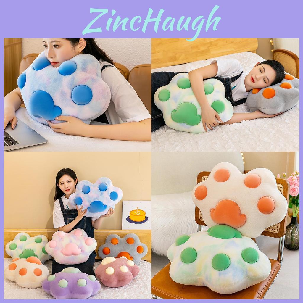 Soft And Cuddly Plush Toy Cat Claw Pillow In Various Colors For Kids And Teenagers
