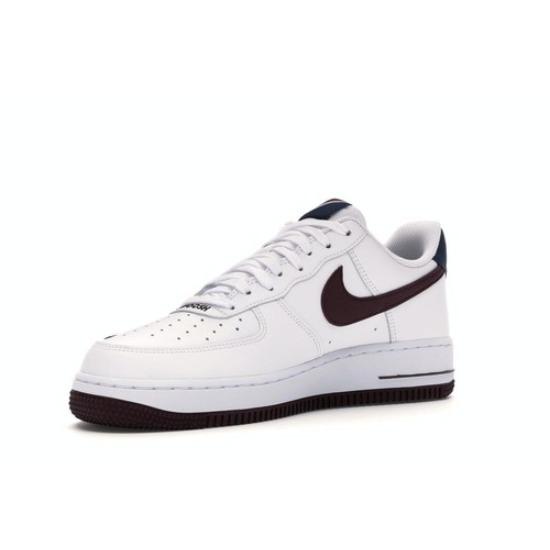 Nike Air Force 1 '07 LV8 Белый Бордовый - CJ8731-100