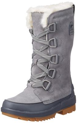 Sorel Tivoli IV Высокие зимние ботинки, женские, размер 23 см, серые, NL3426