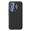 Leather Phone Case Honor 400 Pro Matte Black Edge Full Camera Protection Business Style