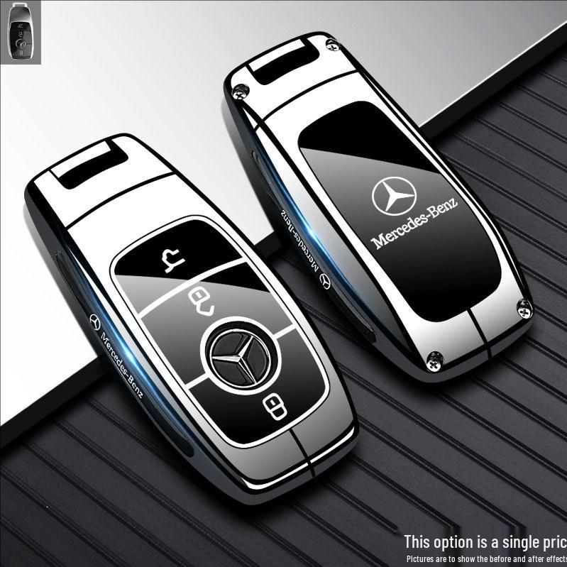 Чехол для ключа Mercedes-Benz для C200L, A180, E300L, GLC260, GLA, GLB, S-класса, B-класса, GLE