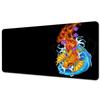 Fish XXL Lock Edge Mousepad Koi Taichi Neutral Large Gaming Desk Mat Keyboard Mats Mouse Mat Beast Desk Pad For Gift Mouse Pad