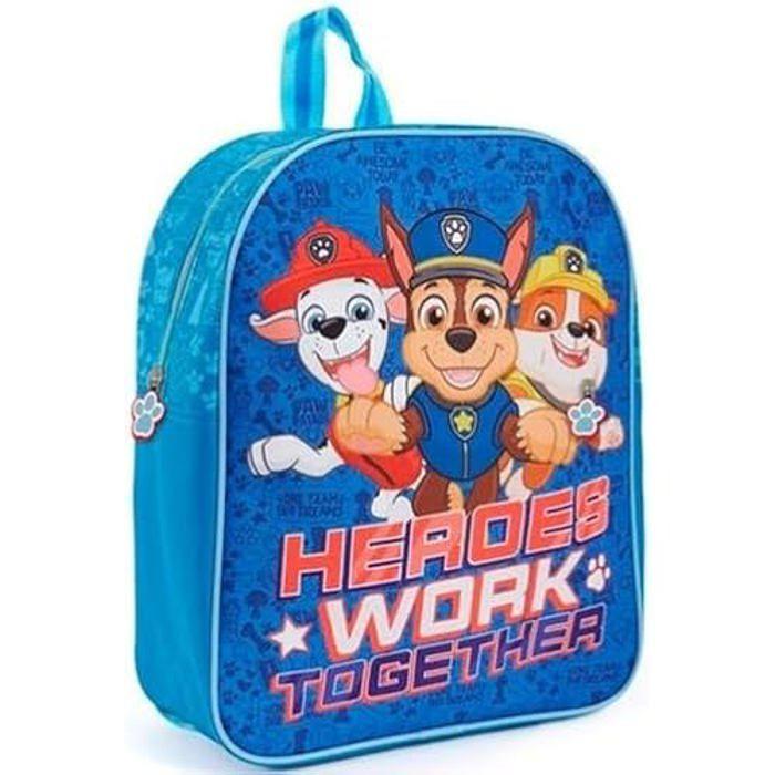 Sac À Dos Pour Enfant - PERLETTI - The Paw Patrol - Bleu - 30 X 24 X 10 Cm