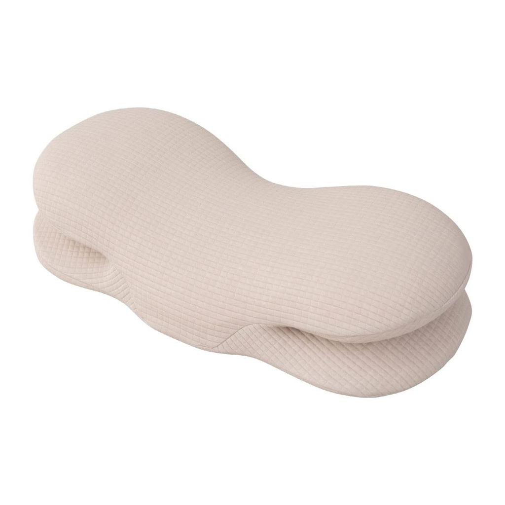 EMOOR Подушка для сна на боку с подставкой для рук, Пена с памятью, Двухслойная конструкция с разной жесткостью, Пенополиуретан с памятью, Съемный чехол