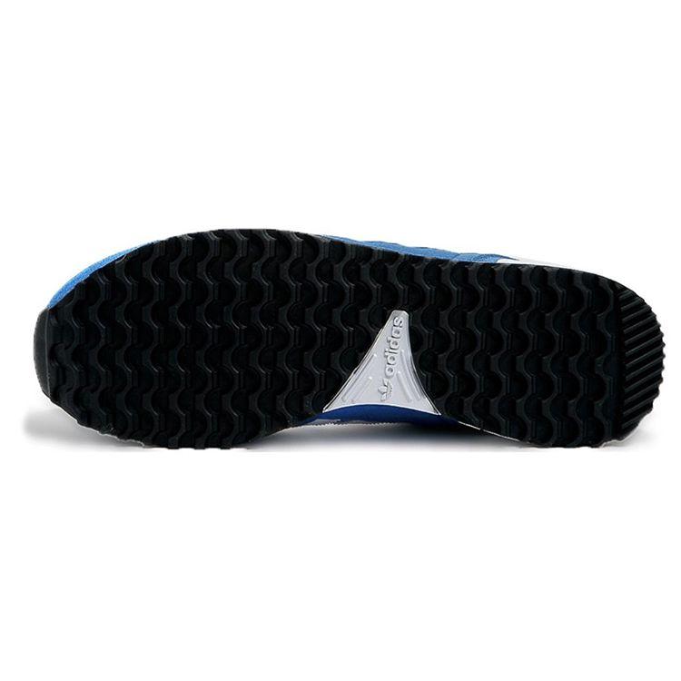 Adidas Originals ZX 700 Удобные Универсальные Амортизирующие Нескользящие Низкие Повседневные Кроссовки Женские синие AQ3186