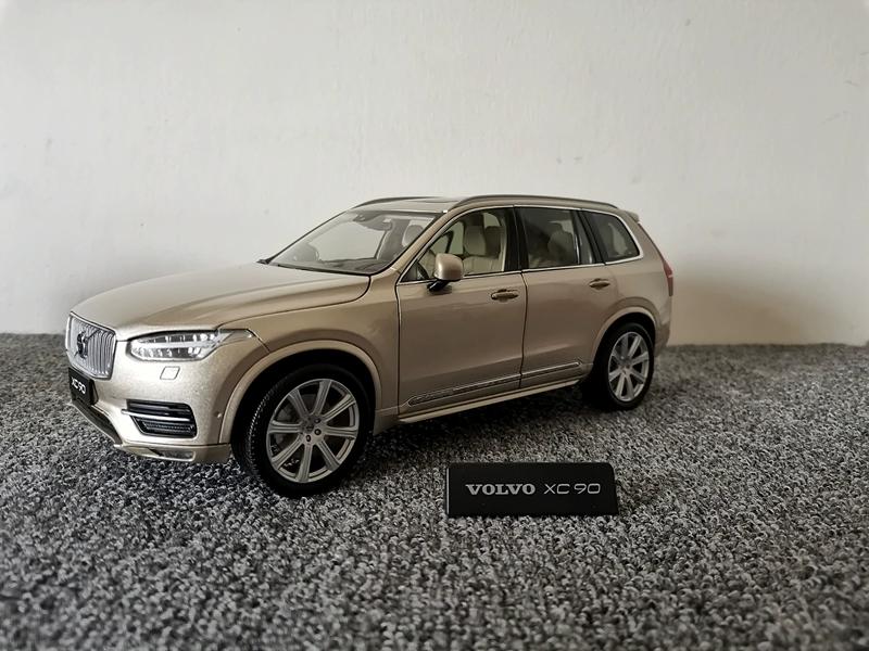 Официальный Volvo 1:Модели автомобилей из сплава в масштабе 1:18 - XC60, XC90, S60L, литые под давлением с заводской металлической краской, коллекционная модель для демонстрации