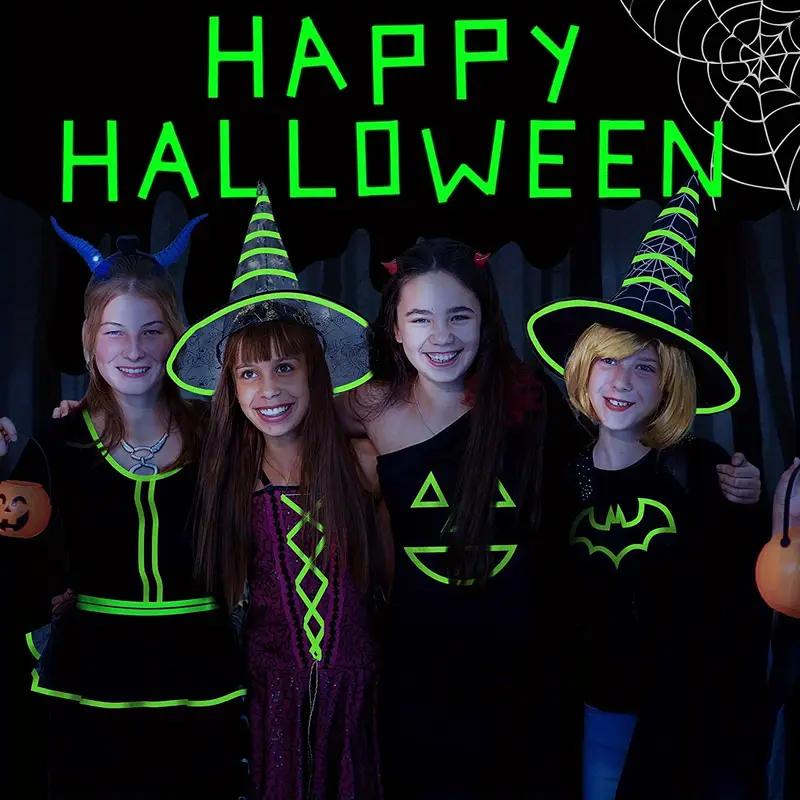 Многофункциональные украшения Светящаяся лента Долговечная флуоресцентная лента для занятий спортом на открытом воздухе, ночных украшений, домашней маркировки