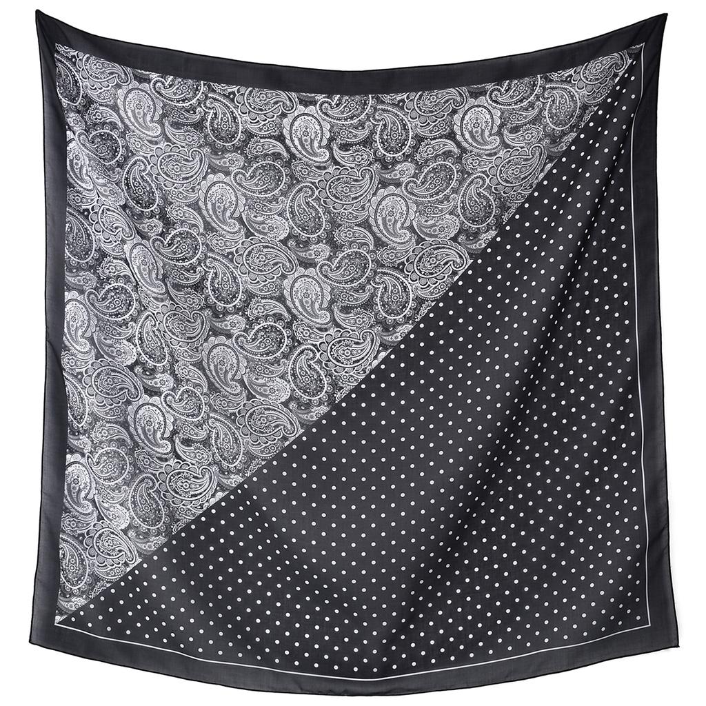 Newest Style Women Scarf Square Tencel Printed Handkerchief Fashion Temperament Beach Sunscreen Shawl