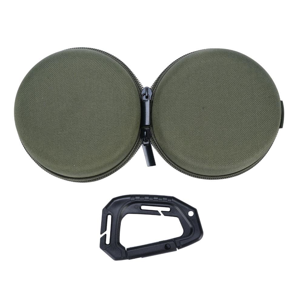 Stainless Steel Portable PET Bowl Set Green and Khaki Travel PET Feeder PET Feeding