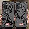 Чехол Marvel Spider Iron Man для Xiaomi Redmi Note 14 A4 14C 13C 9S 10 11 12 13 Pro Plus Funda Чехол для телефона