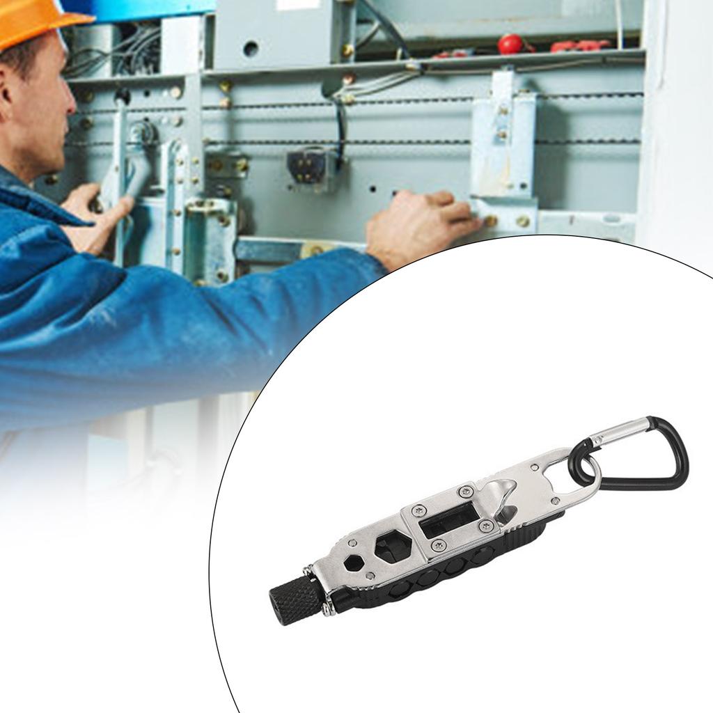 Брелок для ключей, многофункциональный инструмент, плоскогубцы, карманная отвертка, многофункциональный инструмент, небольшой многофункциональный карманный инструмент для рыбалки, кемпинга, подарок на День отца