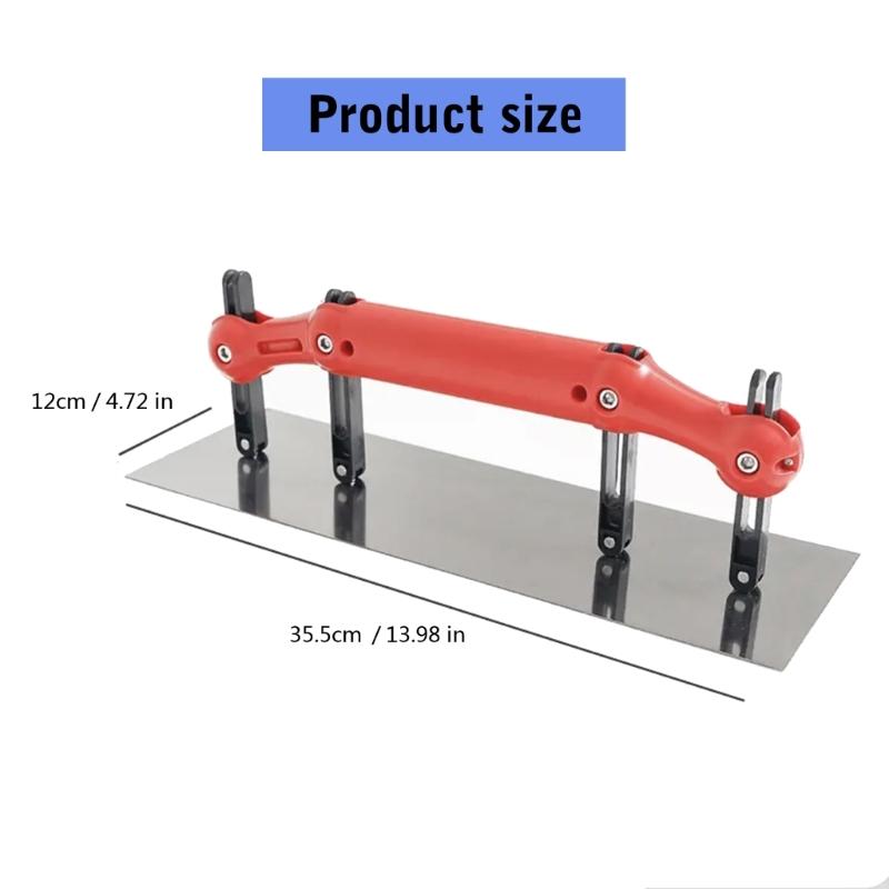 Многофункциональный малярный шпатель, инструмент для каменщика, шпатель для шпатлевки, с регулируемой изогнутой конструкцией для эффективной отделки стен