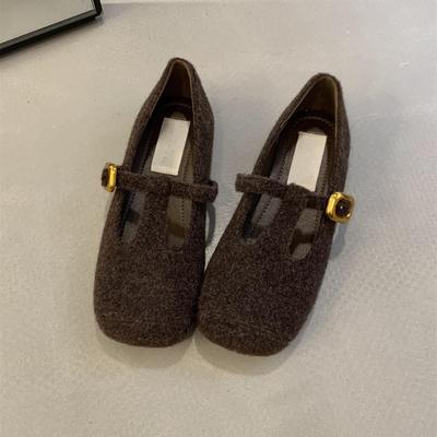 Туфли Mao Mao женские туфли на платформе женские весенние и осенние новые французские вечерние балетки на плоской подошве Mary Jane