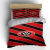 Diagonal stripes, Sheffield United. Bedding sets Duvet cover sets Duvet covers Pillowcases(1*Duvet Cover 2*Pillowcases without duvet insert)