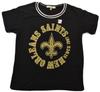 Junk Food Женская футболка NFL New Orleans Saints Kick Off Новая XS