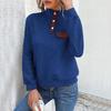 Retro Patchwork Stand Collar Cotton Hoodie for Women - Autumn/Winter Collection