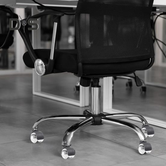 Колеса для офисного кресла Грузоподъемность 50 кг Простая установка Универсальная мебель Ролики для стульев Бесшумные запасные части для колес